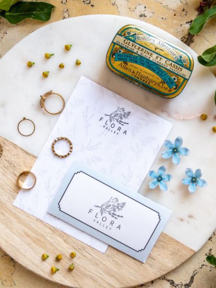 Jewelry, dried flowers, and luxury branding at Flora Valley Boutique Hotel, Ein Kerem, Jerusalem – small details that create a unique experience.